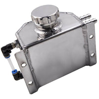 UNIVERSAL 1L ENGINE OIL CATCH TANK / CATCH CAN - ALUMINIUM