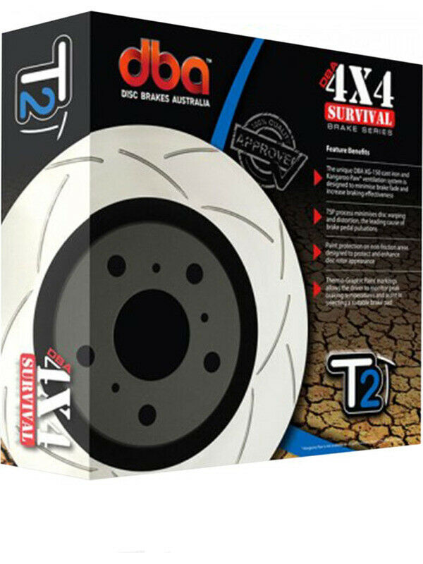 2 x DBA T2 Slotted Rotor FOR TOYOTA LAND CRUISER RJ7_ (DBA790S)