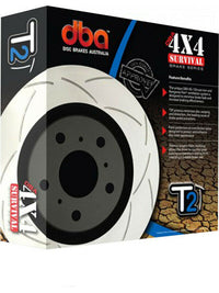 2 x DBA T2 Slotted Rotor FOR TOYOTA LAND CRUISER RJ7_ (DBA790S)