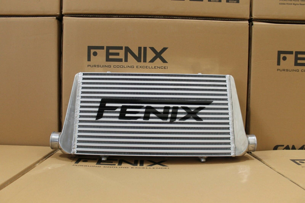 FENIX Intercooler (Universal). Core Size 300x550x76mm. 2.5" Outlets