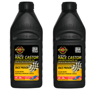 Penrite 1L 10 Tenths RACE Castor Oil 20W-40 Two-Stroke Rotary Rx7 Rx5 13B x2pack