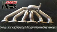 KS RACING FIT NISSAN RB25DET RB20DET 3MM TOP MOUNT MANIFOLD