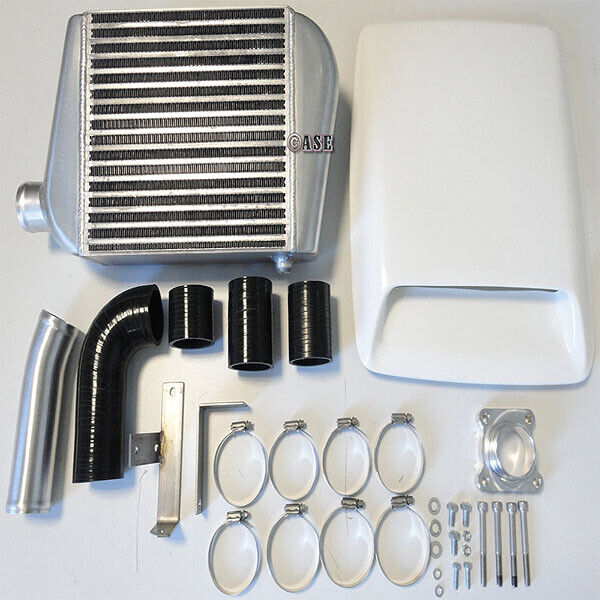 HPD Intercooler Kit fits Hilux LN106R 1KZ-TE 2002-2004 Top Mount inc Scoop