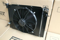 FENIX FOR Holden VB-VC-VH-VK Commodore V8 Alloy Radiator,Shroud/Spal 3000CFM Fan