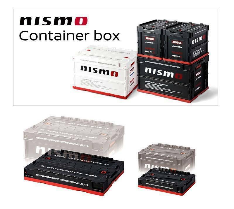 NISMO Foldable Container Box White 20L SMALL LIMITED -KWA6A