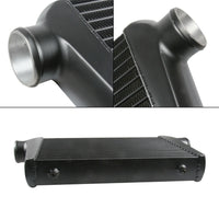 LIMITED OFFER - BLACK ALUMINIUM FMIC INTERCOOLER 600X300X76mm UNIVERSAL TYPE
