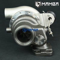 MAMBA GTX Turbocharger Top Mount TURBO KIT For Nissan TD42 GQ 3" TD05H-18G 6cm T3 V-Band
