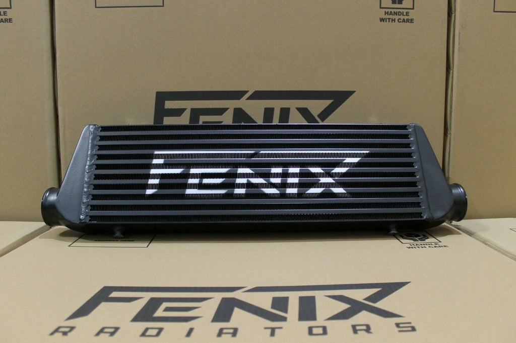FENIX Intercooler (Universal). Core - 180x550x65mm. 2.5" Outlets Stealth Series