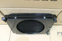 FENIX FOR Holden VL Commodore RB30 Alloy Radiator Stealth Series Auto/Fan Shroud