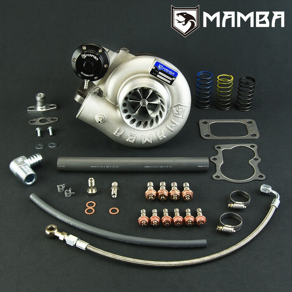 MAMBA 12-6 Oil-Cooled Turbo For Nissan TD42 GU 3" TD05H-16G 6cm Bolt-On Hsg
