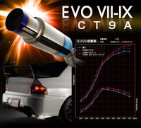 TOMEI EXPREME Ti CATBACK EXHAUST FOR MITSUBISHI EVO VII-IX CT9A 4G63 -440003