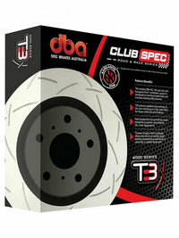 2 x DBA T3 Slotted Rotor FOR HOLDEN MONARO VZ (DBA42021S)