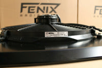 FENIX FOR Holden VL Commodore RB30 Manual Alloy Radiator,Shroud/Spal 3000CFM Fan