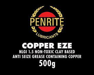 PENRITE COPPER EZE ANTI SEIZE GREASE 500 GRAMS HIGH TEMP MARINE