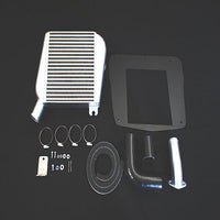 HPD Intercooler Kit fits Nissan Navara D22 CR 2.5ltr 2001> Top Mount 280mm