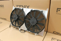 FENIX FOR JZX100 Chaser Custom Fan Shroud & Thermo Fans