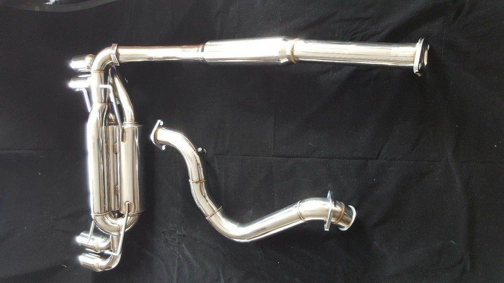 KS RACING EXHAUST CATBACK SYSTEM FIT SUBARU STi 2.5L STAINLESS STEEL