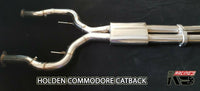 KS RACING Exhaust Catback FIT Holden Commodore VE-VF Catback Exhaust
