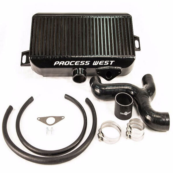 Process West  Intercooler Kit Top Mount Fits STi 2008-2016 (Black)