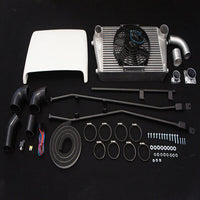 HPD Intercooler Kit fits Nissan Patrol GU TD42 1999-2003 Pro Top Mount inc Scoop