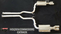 KS RACING Exhaust Catback FIT Holden Commodore VE-VF Catback Exhaust