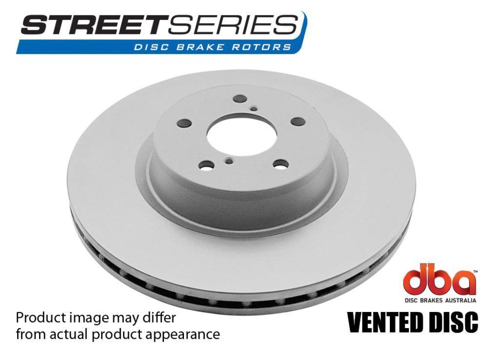 DBA ROTOR PAIR 4000 Standard PP FOR [ Tesla Model X 75D, 90D,100D&P100D 16-> R ]