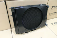 FENIX FOR Holden VL Commodore RB30 Alloy Radiator Stealth Series Auto/Fan Shroud