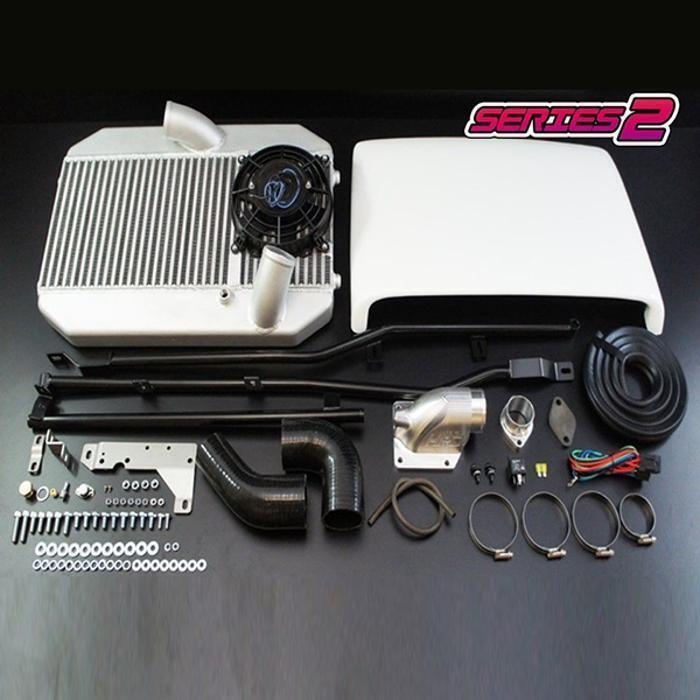 HPD Intercooler Kit fits Landcruiser HDJ79 1HD-FTE S2 Top Mount 650mm