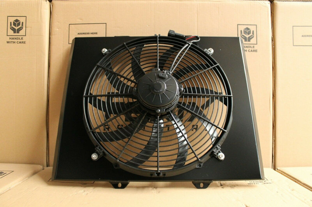 FENIX FOR Holden VB-VC-VH-VK Commodore V8 FENIX Fan Shroud & Spal 3000CFM Fan