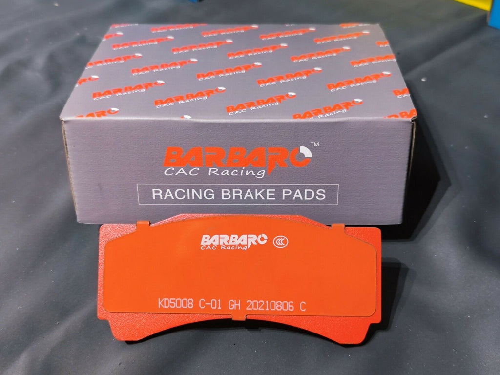 BARBARO STREET PERFORMANCE BRAKE PADS BY KPR FIT FORD FALCON XR6/XR8 BREMBO 6POTS CALIPER -FRONT
