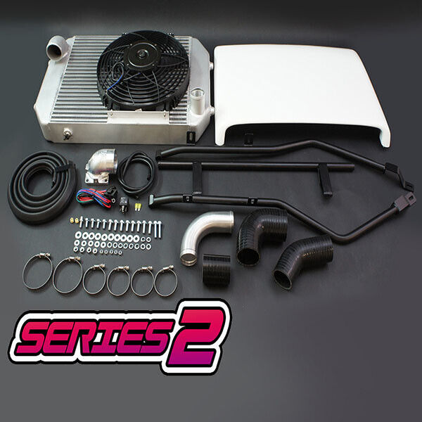 HPD  Intercooler Kit fits Nissan Patrol GQ TD42 S2 Pro Top Mount inc Fan/Scoop