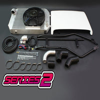 HPD  Intercooler Kit fits Nissan Patrol GQ TD42 S2 Pro Top Mount inc Fan/Scoop