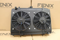FENIX FOR S14/S15 Silvia 200sx Stealth Alloy Radiator & Fan Shroud Combo