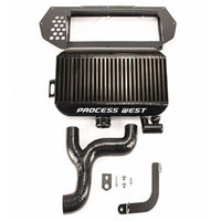 Process West Intercooler Kit Top Mount Fits WRX/STi 1997-1998 (Black)