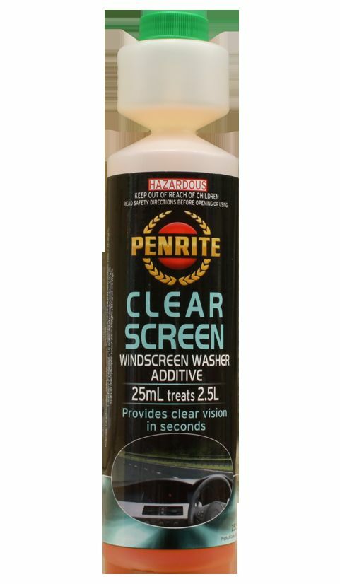 PENRITE CLEAR SCREEN WINDSCREEN WASHER ADDITIVE WINDOW CLEANER 250ML