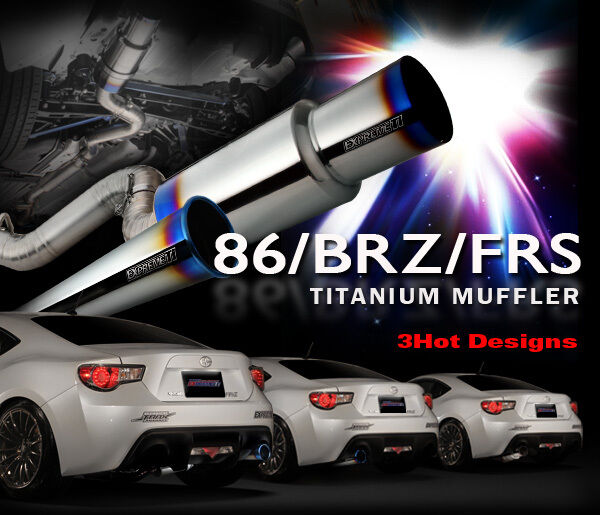 TOMEI EXPREME Ti TITANIUM MUFFLER FOR TOYOTA 86 TYPE-80-440021