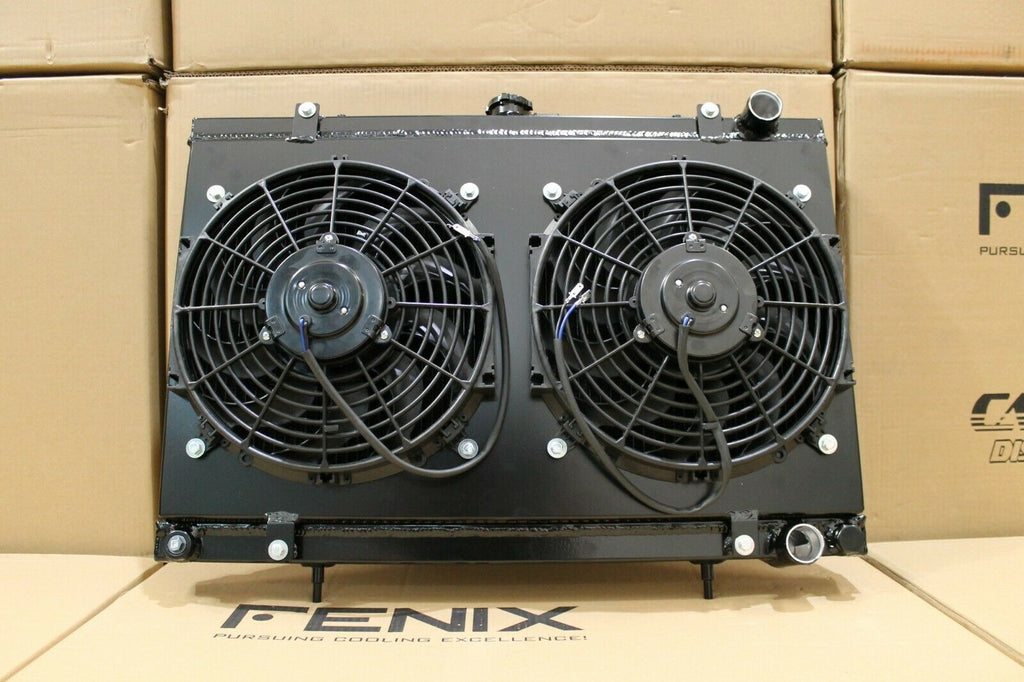 FENIX FOR R32 Skyline GTS-T / GT-R Alloy Radiator/Fan Shroud Combo Stealth