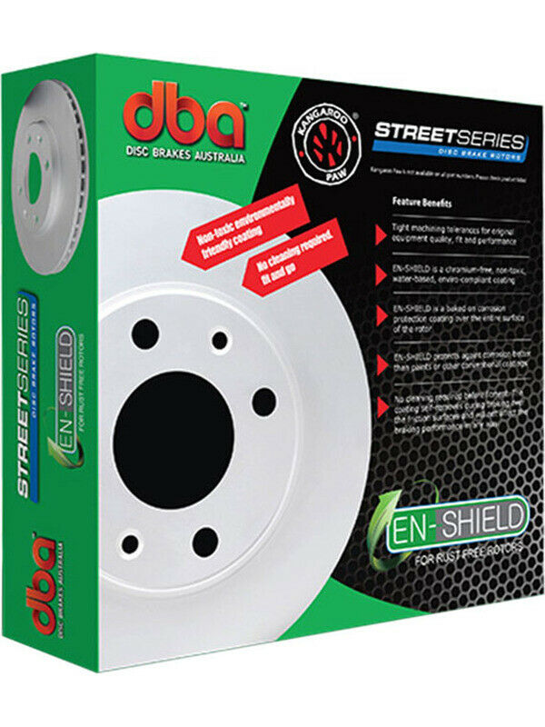 2 x DBA En-Shield Standard Rotor FOR SKODA OCTAVIA TYPE 1U (DBA2811E)