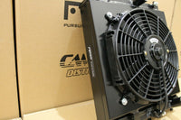 FENIX FOR Civic Alloy Radiator Stealth Series & Fan Shroud Combo