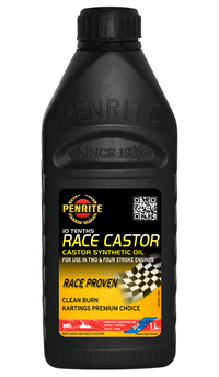 Penrite 1L 10 Tenths RACE Castor Oil 20W-40 Two-Stroke Rotary Rx7 Rx5 13B