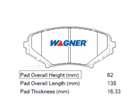 KPS BRAKE VALUE PACKAGE ROTORS + BRAKE PADS FOR MAZDA RX8 FE SE3P (FRONT) FOR STANDARD SUSPENSION