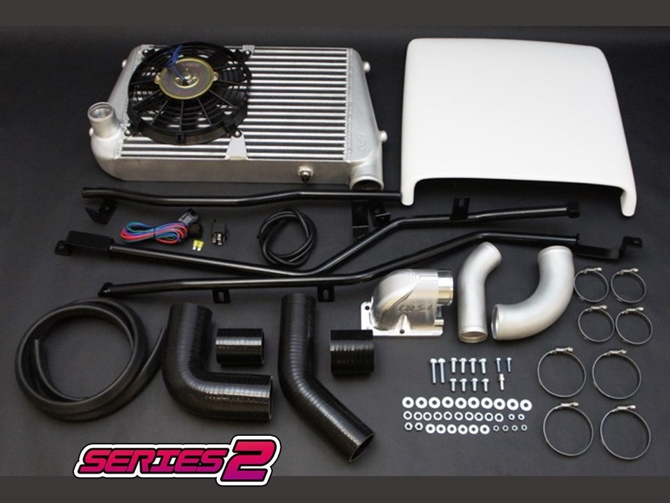 HPD Top Mount Intercooler Kit FOR Toyota Landcruiser 80 Series, Series 2 1HDT / 1HZ - 12 Valve