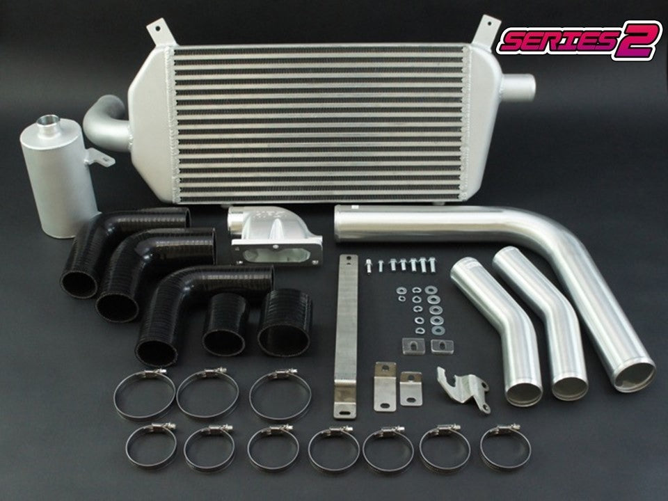 HPD Front Mount Intercooler Kit FOR Toyota Landcruiser 105 Series 1HZ Series 2 for Automatic Models