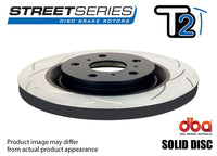 DBA ROTOR PAIR Street T2 Slot FOR [ Mitsubishi Magna 87-92 R ] HUB TYPE