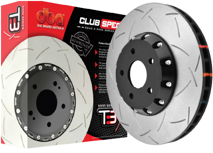 SINGLE DISC DBA 5000 Assembled 2pc Black Hat T3 Slot Right 72CV FIT Camaro ZL1 Cadillac CTS-V F