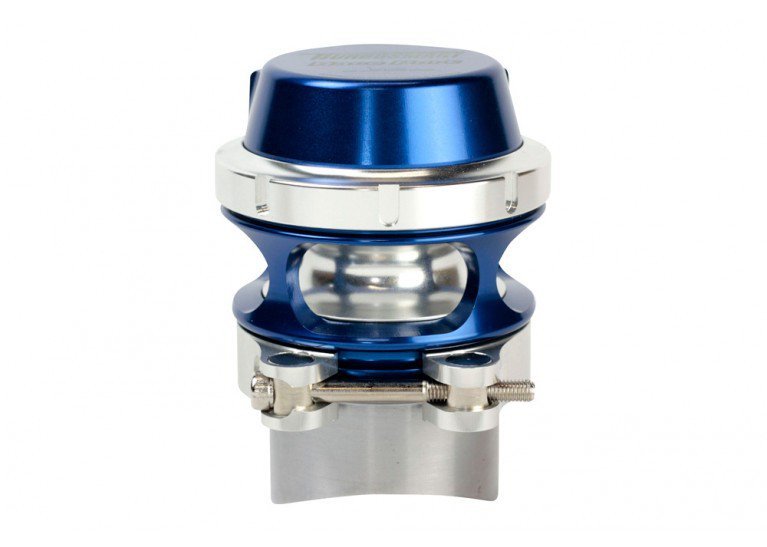 TURBOSMART BOV Race Port Female Blue No Weld Flange