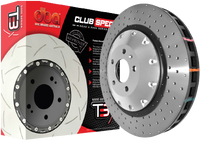 SINGLE DISC DBA 5000 Fully Assembled 2piece Black Hat XD Right Hand 72CV FIT HSV VE/VF GTS 12+ F